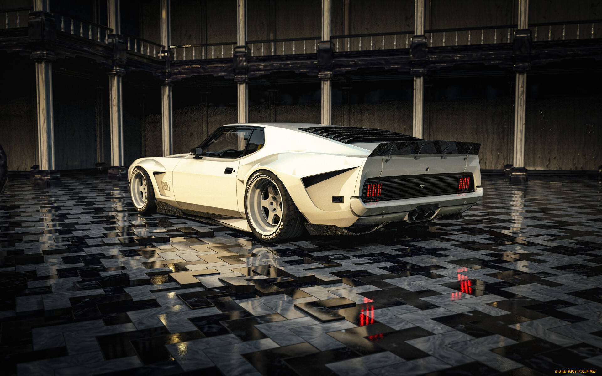 ford mustang mach-1 evo 1971, , 3, ford, mustang, mach-1, evo, 1971, tuning, car, , 